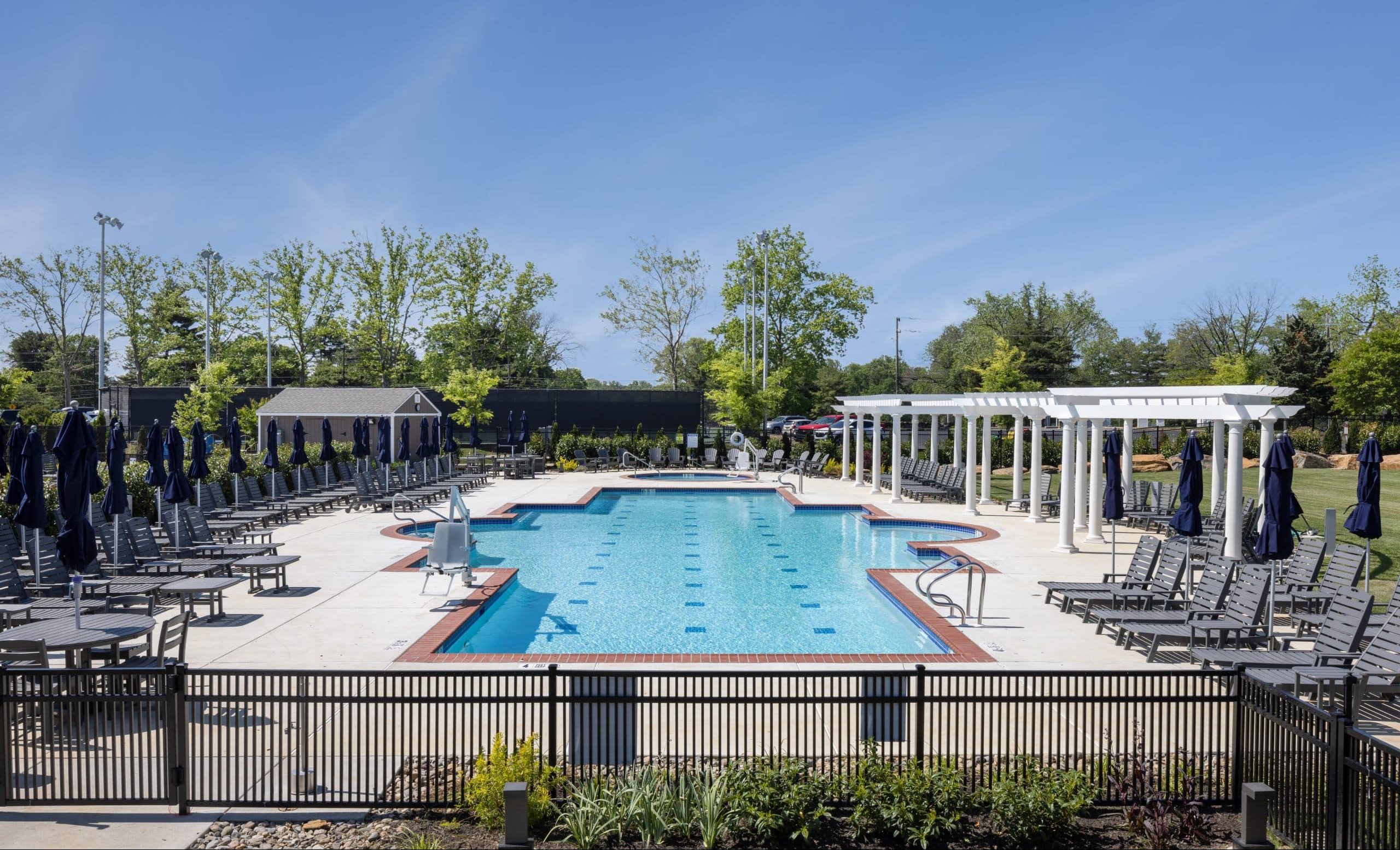 DuPont Country Club New Pool & Tennis Courts EDiS Company